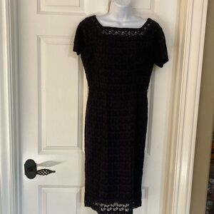 Super Cute Vintage 50/60s Little Black Dress.